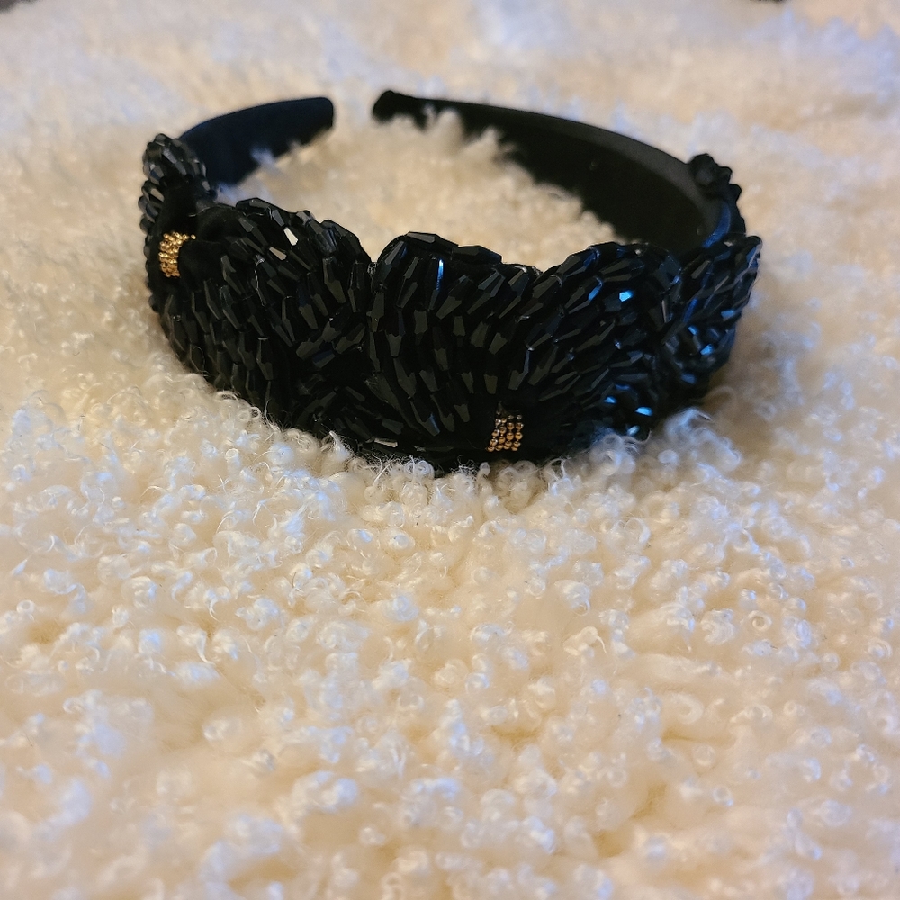 Luxury beaded headband